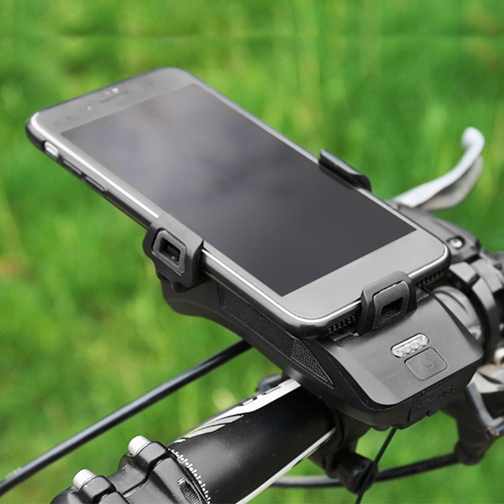 4 in 1 Bicycle Light Mobile Phone Holder Charging Phone Holder Lighting DHL a